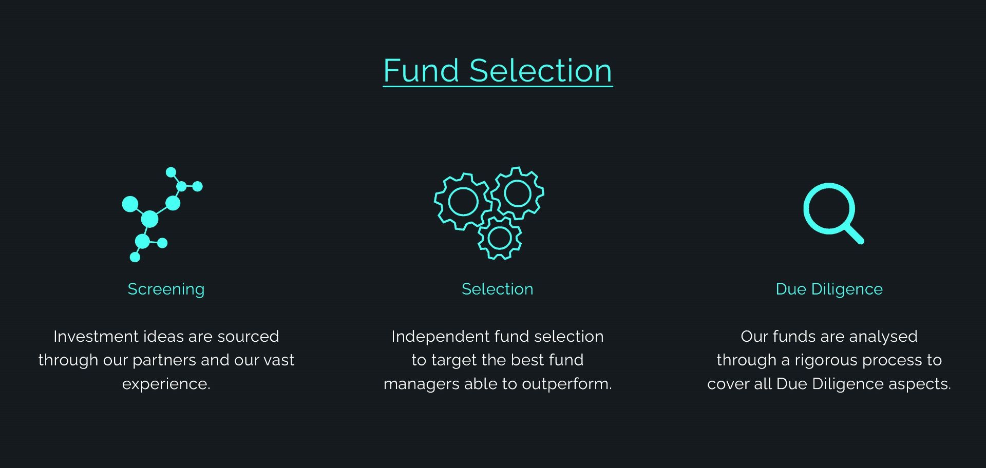 Fund Selection