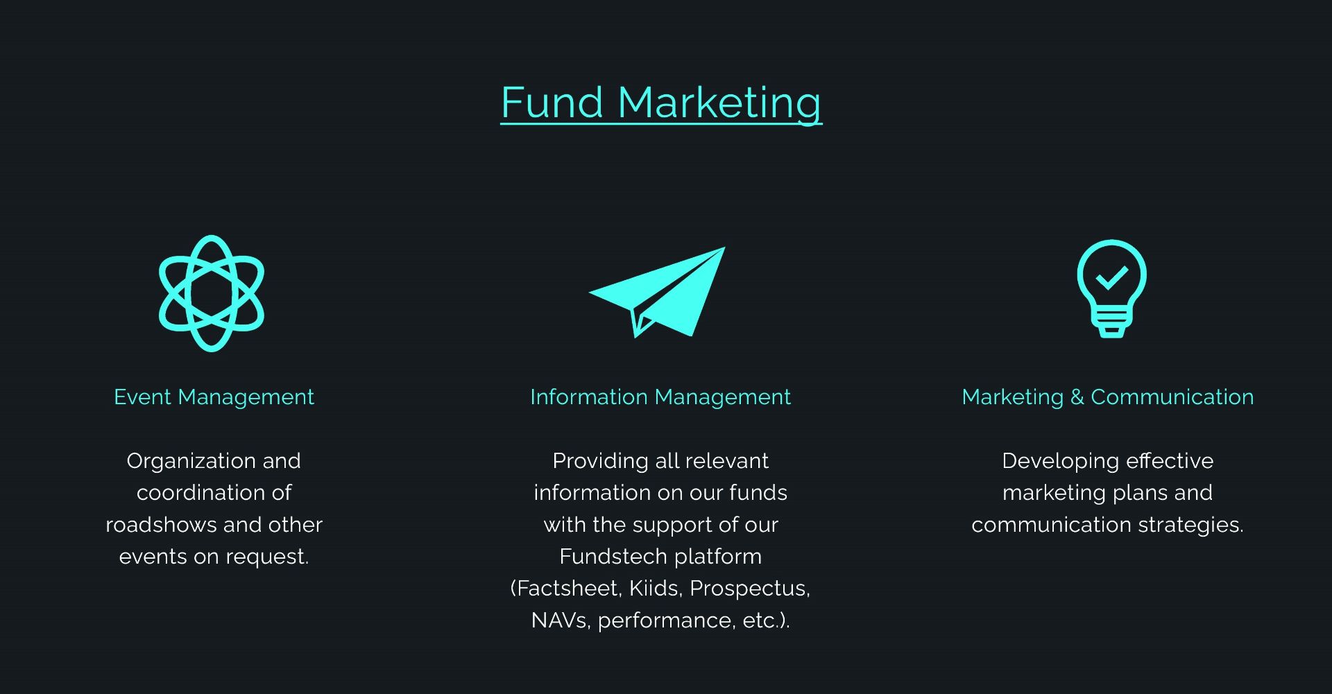 Fund Marketing